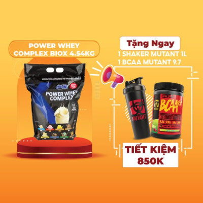 Sữa Tăng Cơ Power Whey Complex BioX – Túi 4.54 Kg Profile Picture