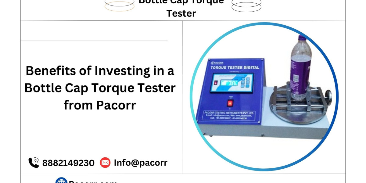 How the Bottle Cap Torque Tester Ensures Quality Control in Packaging